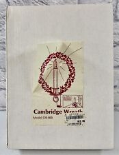*NEW* Vintage Cambridge Wreath #OB-800 Lighted Christmas Window Candle picture