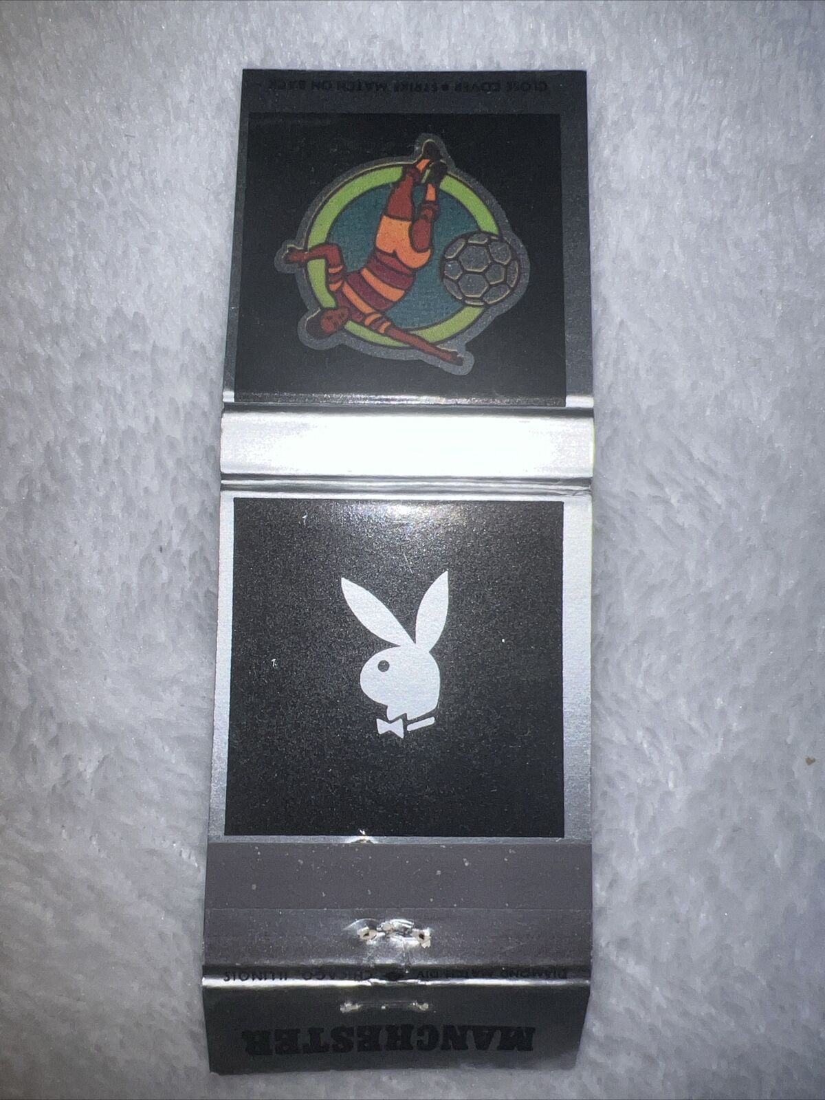 Matchbook Cover - Playboy Club - Manchester, 1978