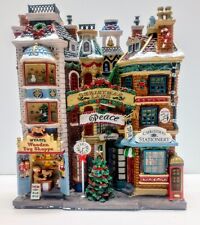 Lemax Christmas Lane Essex Street Facade Lighted Village Toy Store Magical 05104 picture