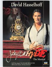Postcard David Hasselhoff Jekyll & Hyde Plymouth Theatre New York City NY USA picture