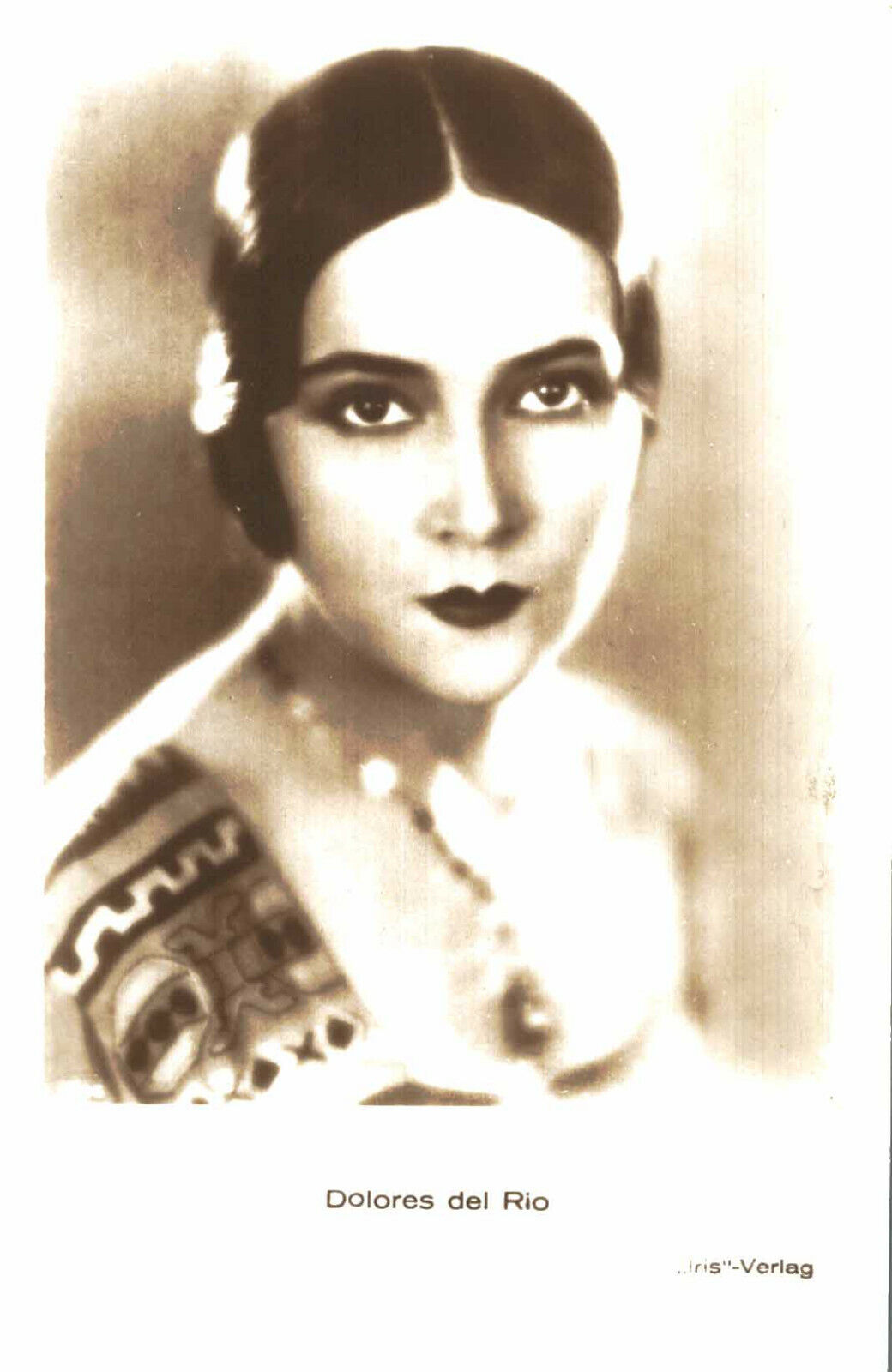 Dolores Del Rio Original Postcard 2411 A