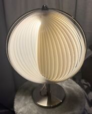 Vintage Space Age MCM Moon Light Table Lamp Verner Panton Kare Style  70’s 80’s picture