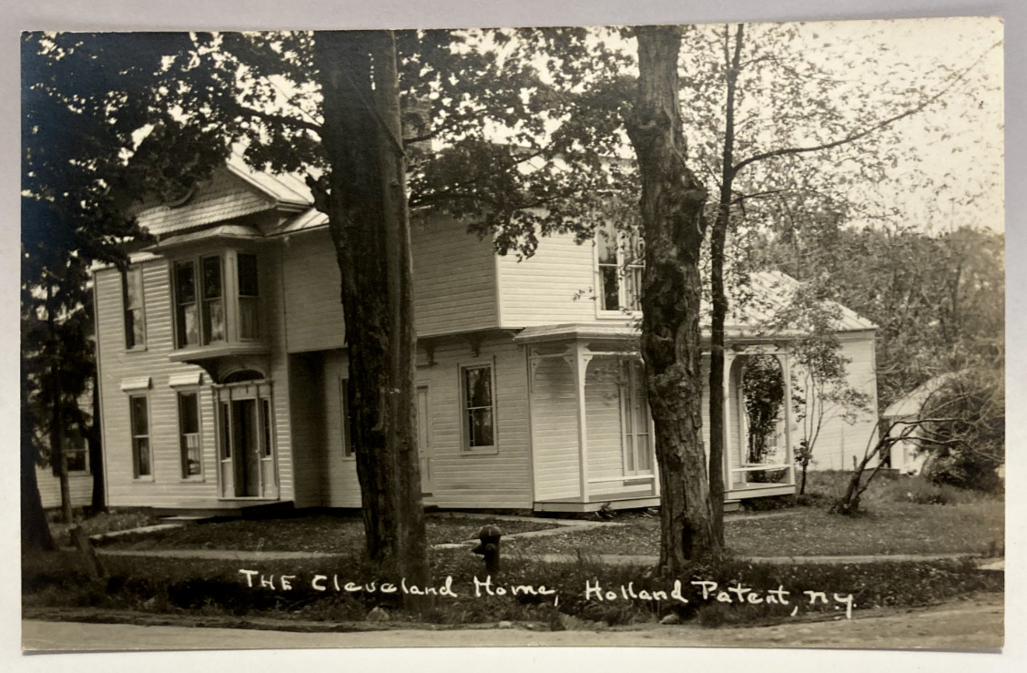 RPPC The Cleveland Home, Holland Patent, NY New York Vintage Real Photo Postcard