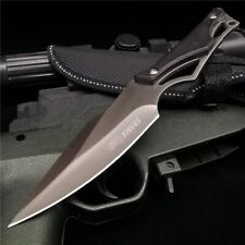 Tactical Hunting Slaughter Knife Wilderness Self Defense Weapon Survival Tool picture