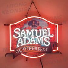 Samuel Adams Neon Light Sign 19x15 Beer Bar Restaurant Windows Wall Decor picture