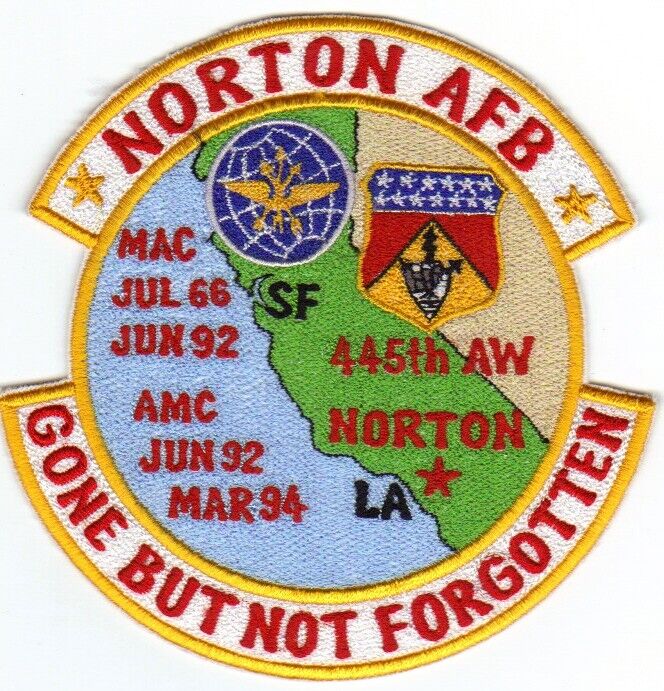 NORTON AIR FORCE BASE, CALIFORNIA, GONE BUT NOT FORGOTTEN