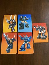 1985 Vintage Transformers Milton Bradley Action Cards, lot of 5 characters picture