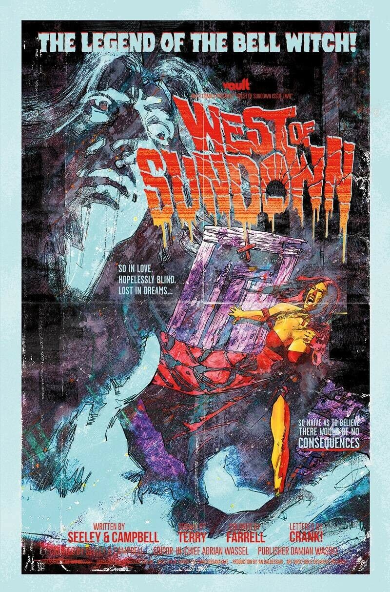West of Sundown #2 Cover A Campbell Vault Comics 2022 NM+