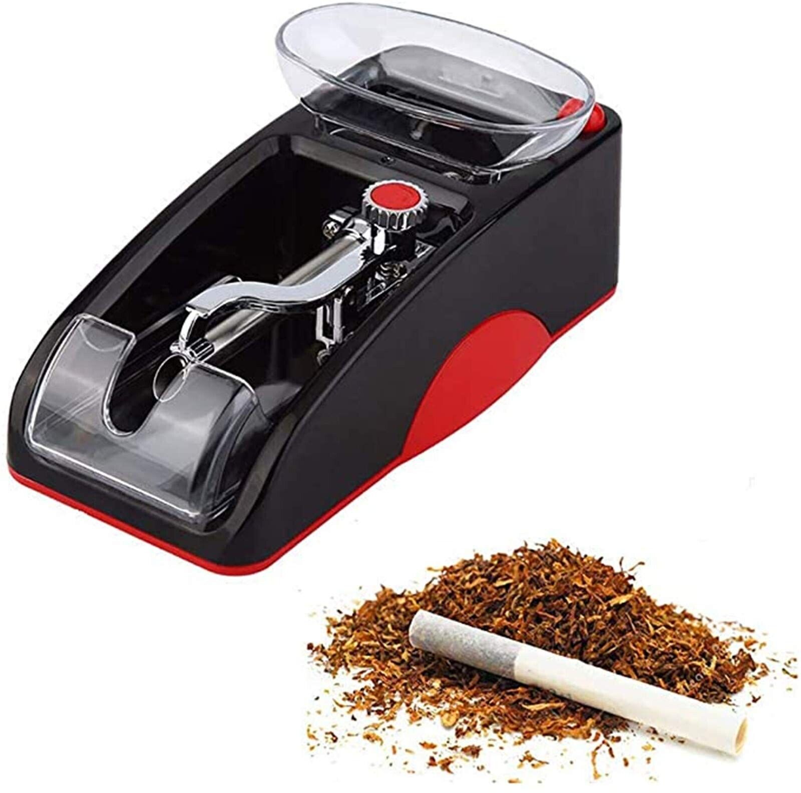 Electric Automatic Cigarette Rolling Machine Injector Maker Tobacco Roller  RED