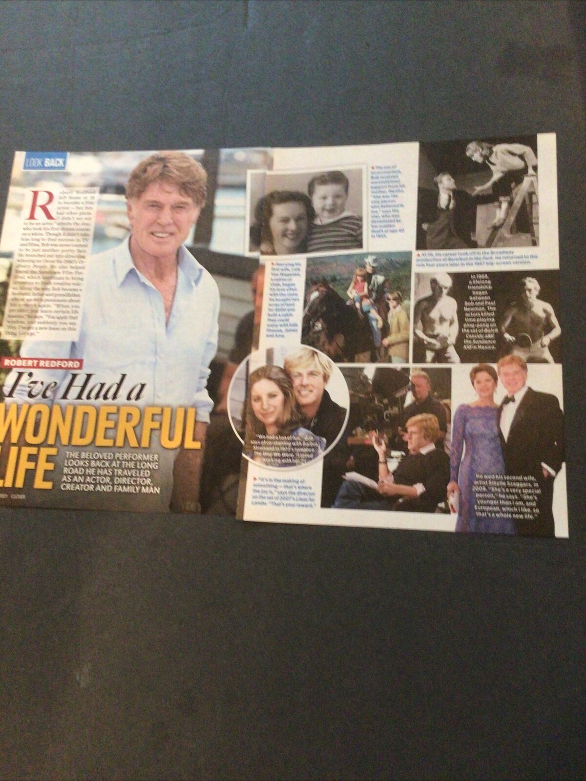 Robert Redford Clippings Article I’ve Had A Wonderful Life