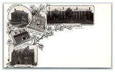 Multiview Vignette Colleges Andover MA UNP Private Mailing Card PMC Postcard N16 picture