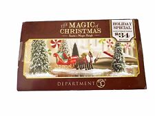 Dept 56 Santa's Magic Sleigh #4042422 The Magic of Christmas Snow Village picture