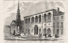 Secession Hall Charleston South Carolina Congregational Church Meeting St 1860 picture