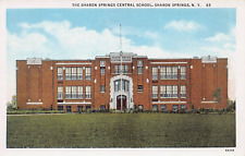 Sharon Springs Central School, Sharon Springs, N.Y., Early Postcard, Unused picture