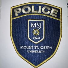 Mount St. Joseph University (OH)  Police patch picture
