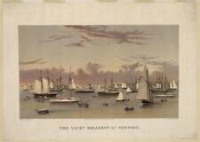 Photo:The yacht squadron at Newport picture