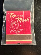 MATCHBOOK - TOP OF THE MARK - HOTEL MARK HOPKINS - SAN FRANCISCO, CA - UNSTRUCK picture