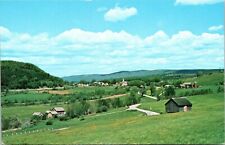 Beautiful View of Scenic Pownal Valley Vermont Vintage Postcard picture