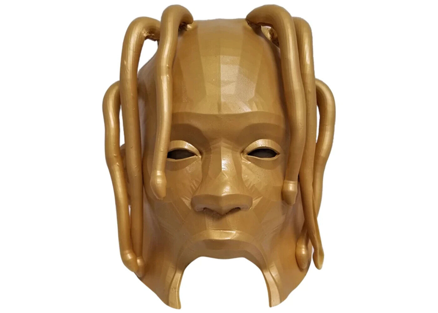Travis Scott Astroworld Mask Gold (83665-1409) One Size