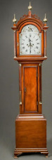 Aaron Willard Roxbury Tall Case Grandfather Clock Circa 1800 Boston, MA Mahogany picture
