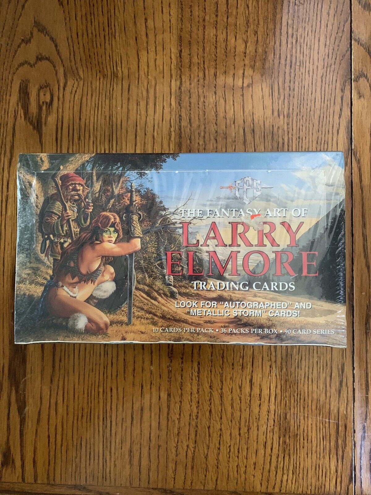 1994 Larry Elmore Fantasy Art trading card factory sealed box Dungeons & Dragons