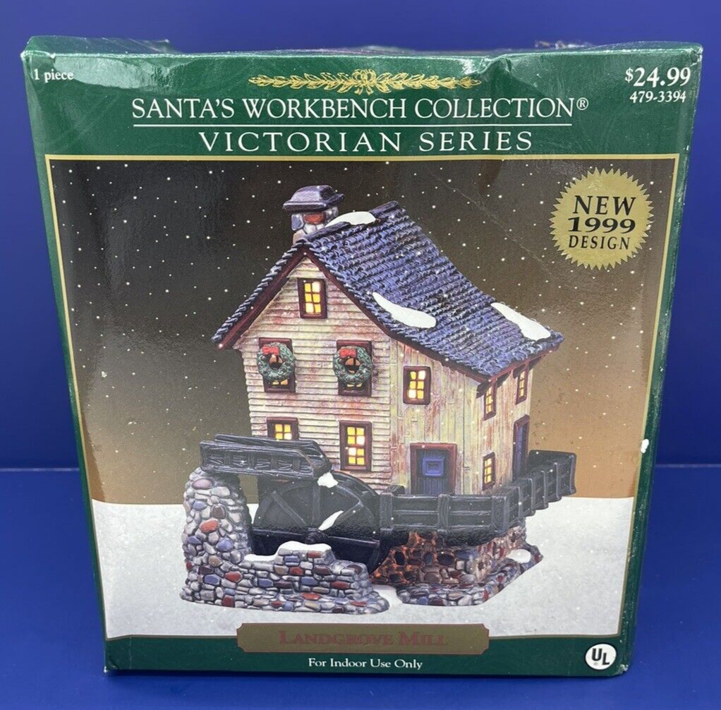 Santa's Workbench Collection Victorian Series LandGrove Mill 1999