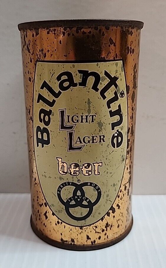 Ballantine Light Lager Newark NJ. Flat Top Beer Can 1950s