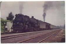 Chesapeake & Ohio Railroad Berkshire Steam Train Engine Locomotive 2768 Postcard picture