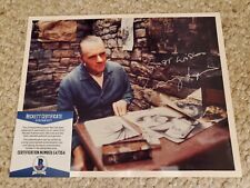 ANTHONY HOPKINS SIGNED AUTOGRAPHED PHOTO SILENCE OF THE LAMBS BAS BECKETT COA picture