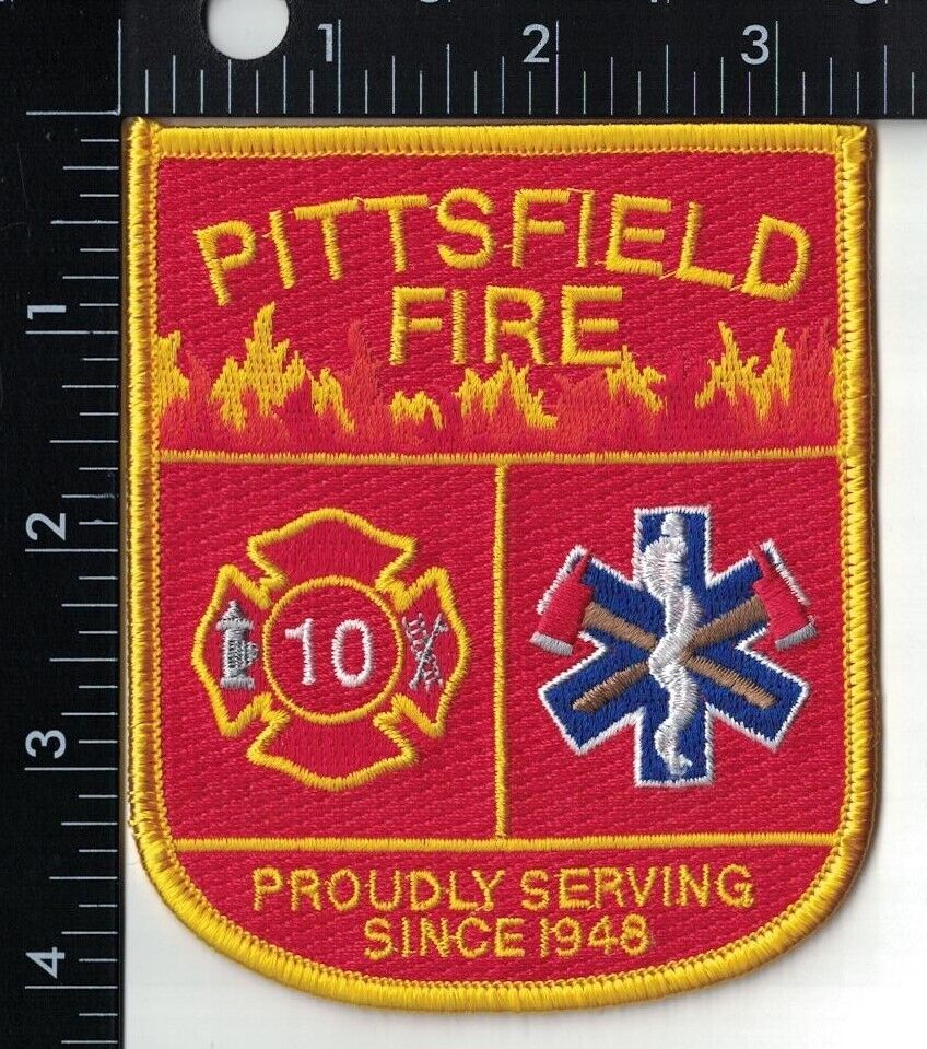 Pittsfield Fire Dept. Massachusetts  patch