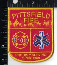 Pittsfield Fire Dept. Massachusetts  patch picture