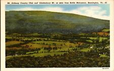 Mt. Anthony Country Club, Glastenbury Mt Bennington VT Vintage Postcard S19 picture
