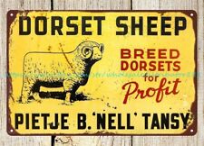bedroom accessories ideas Dorset Sheep breed dorsets for profit metal tin sign picture