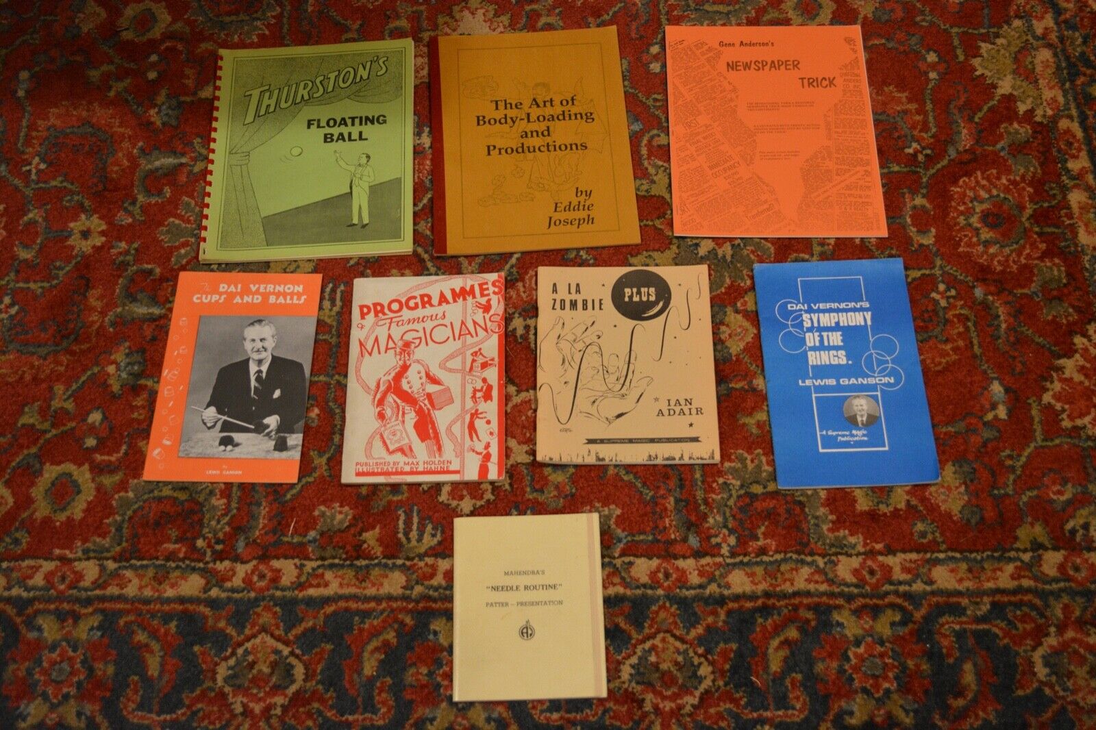 MAGIC BOOKS:  HUGE LOT OF ROUTINES INCLUDING THAYER & DAI VERNON