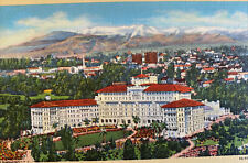 Hotel Huntington Pasadena California Linen 1938 Teich Postcard 8A-H103 picture