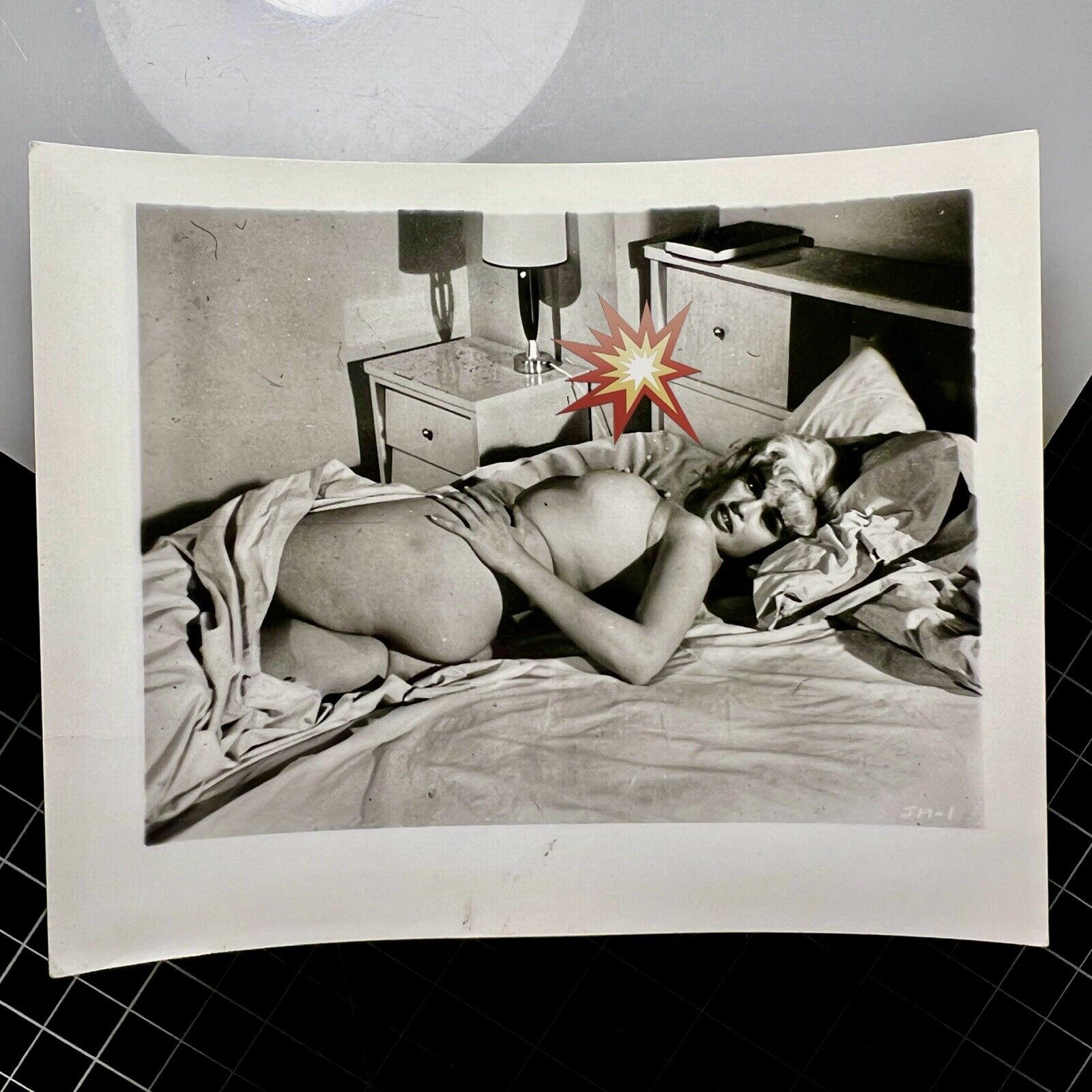 Vtg Original 50\'s Jayne Mansfield Risque Cheesecake Pinup Glamour Busty Photo