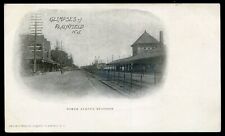 PLAINFIELD New Jersey Postcard 1900s North Avenue Train Station picture