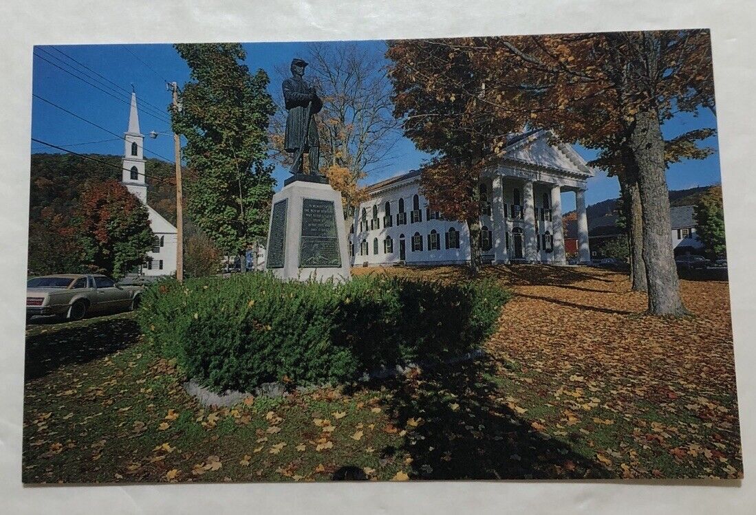 Windham County Court House Newfane, Vermont. Postcard (C2)