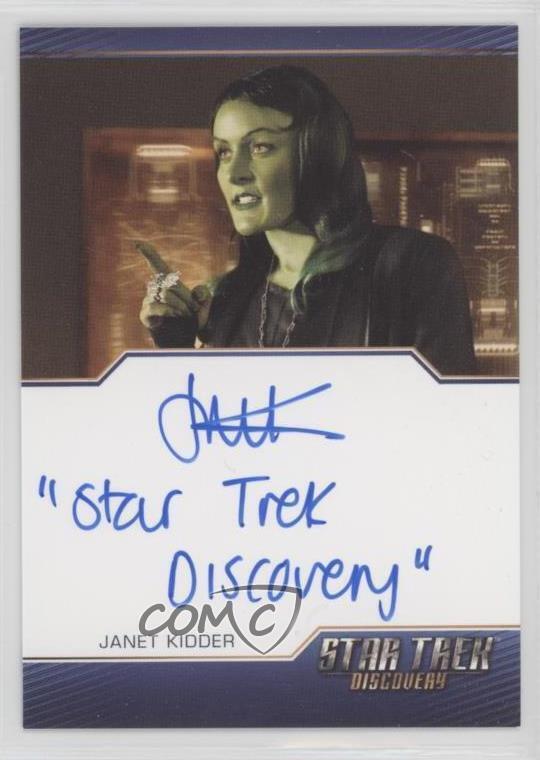 2020 Star Trek Discovery Season 2 Inscription Janet Kidder Osyraa Auto 11zy