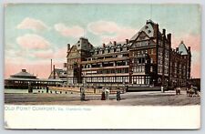 Hampton~Old Point Comfort Virginia~Chamberlin Hotel~Victorians Stroll~1908 TUCK picture