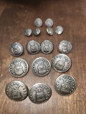 Vintage Woodbury Military Airforce Buttons (16 total) Vietnam Era picture