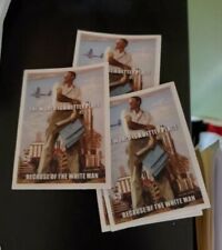 CRITICAL RACE THEORY stickers parody 🤣Norman Rockwell Stickers Lot of 4   picture