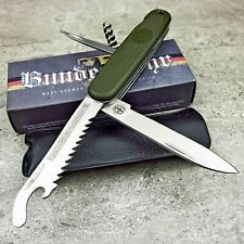 West German Bundeswehr Military Army Multi-Function Folding Tool Pocket Knife picture