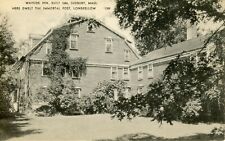 Postcard Wayside Inn Sudbury Mass Poet Longfellow Home No. 1309 Unposted Vintage picture
