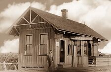Photo of RPPC, Train Station, Oak Grove, Michigan picture