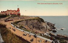 Port Jack & Road To Groudle, Isle of Man, Great Britain, Early Postcard, Unused  picture
