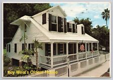 Postcard Key West's Oldest House Florida picture