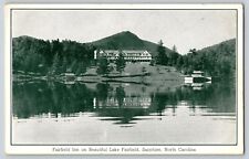 Postcard Fairfield Inn - Lake Fairfield Sapphire North Carolina 1939 picture