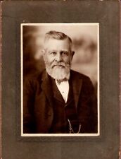 Seguin Texas Cabinet Card of an Old Man with Pocket Watch picture