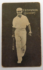 Aus Giant Brand Licorice Cricket Card 1928 English Cricketers E Dawson Leicester picture